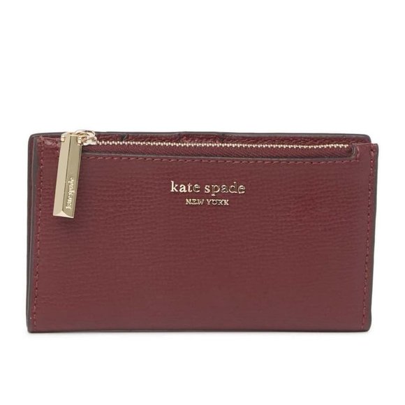 SOLD !kate spade sylvia slim leather bifold wallet - Picture 2 of 9